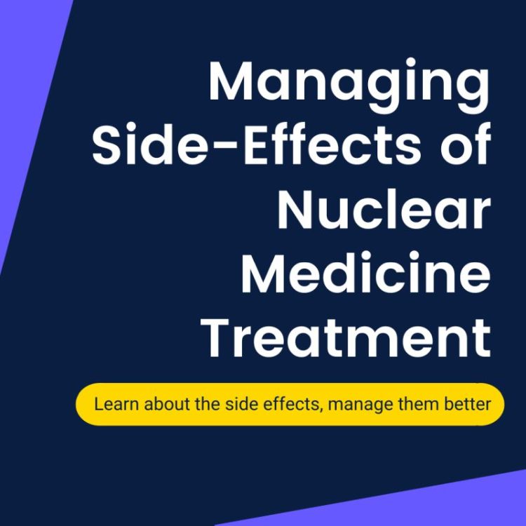 Nuclear medicine therapy side effects, Lutetium-177 therapy side effects,  Actinium-225 treatment side effects, Yttrium-90 PRRT side effects, Managing side effects of nuclear medicine, Bone marrow suppression in nuclear medicine, Renal toxicity in Lutetium-177 therapy, Fatigue from nuclear medicine treatments, Hematological toxicity in Actinium-225 therapy, Gastrointestinal side effects of Y-90 PRRT, Radiation-induced side effects in cancer therapy, Long-term effects of nuclear medicine, Preventing side effects in cancer radiation therapy, Nausea and vomiting in nuclear medicine, Kidney damage risk in nuclear medicine treatments