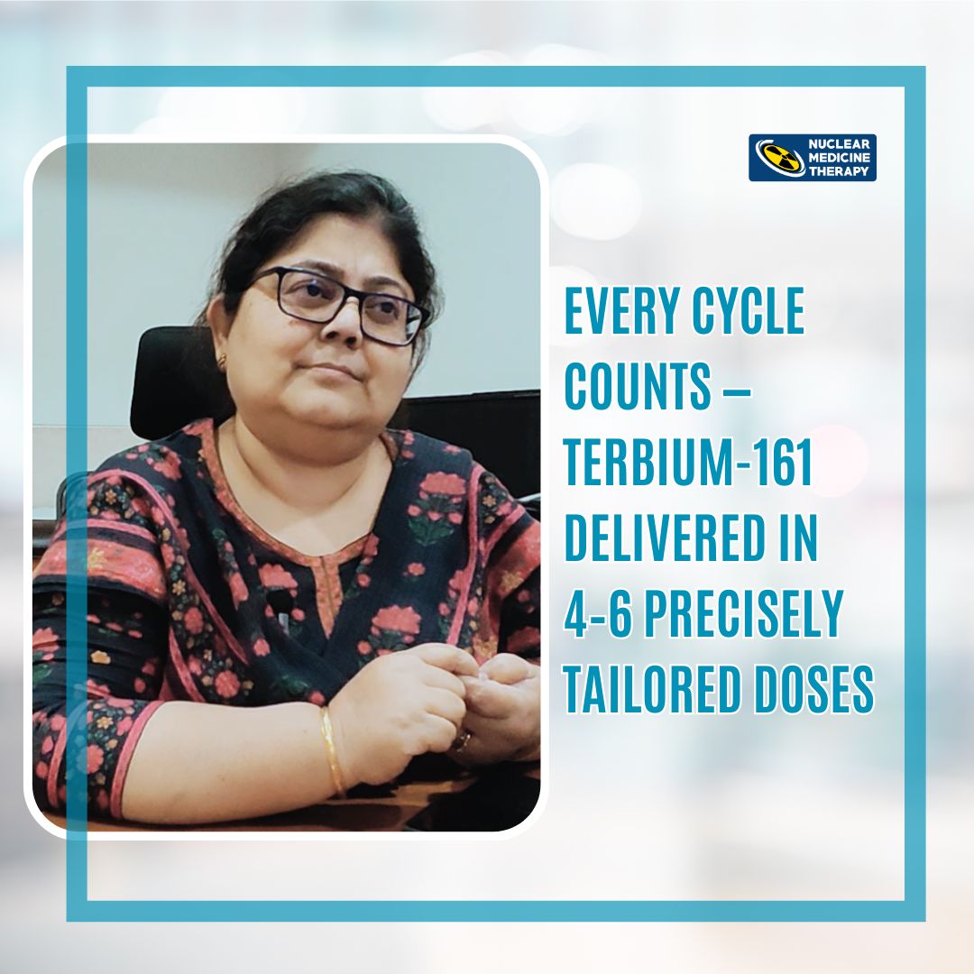 Terbium-161 therapy, Tb-161 PSMA therapy, cyclic dosing prostate cancer, metastatic castration-resistant prostate cancer, mCRPC treatment, radioligand therapy, PSMA-targeted therapy, 161Tb PSMA-I&T, voxel-based dosimetry, prostate cancer radionuclide therapy, advanced prostate cancer treatment