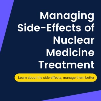 Nuclear medicine therapy side effects, Lutetium-177 therapy side effects,  Actinium-225 treatment side effects, Yttrium-90 PRRT side effects, Managing side effects of nuclear medicine, Bone marrow suppression in nuclear medicine, Renal toxicity in Lutetium-177 therapy, Fatigue from nuclear medicine treatments, Hematological toxicity in Actinium-225 therapy, Gastrointestinal side effects of Y-90 PRRT, Radiation-induced side effects in cancer therapy, Long-term effects of nuclear medicine, Preventing side effects in cancer radiation therapy, Nausea and vomiting in nuclear medicine, Kidney damage risk in nuclear medicine treatments