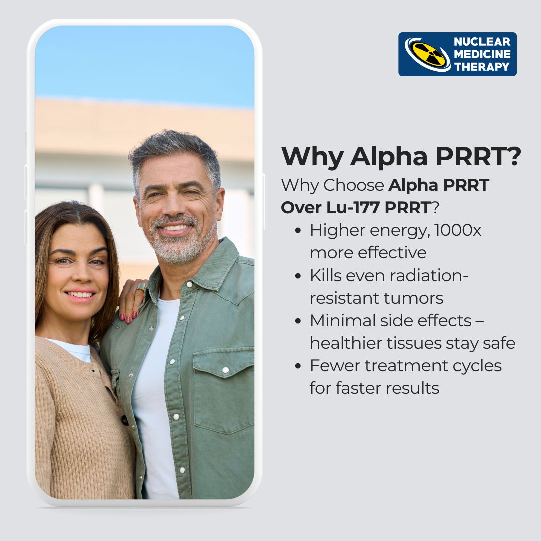 Alpha PRRT vs Beta PRRT, Actinium-225 PRRT for neuroendocrine tumors, Targeted alpha therapy NETs, Alpha-emitting radionuclide therapy, Lu-177 resistance in NET treatment, High LET radiation therapy NETs, PRRT with Actinium-225 vs Lutetium-177, Alpha PRRT clinical trials, Dr. Ishita B Sen